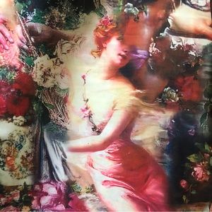 Angel Print Lightweight Pants